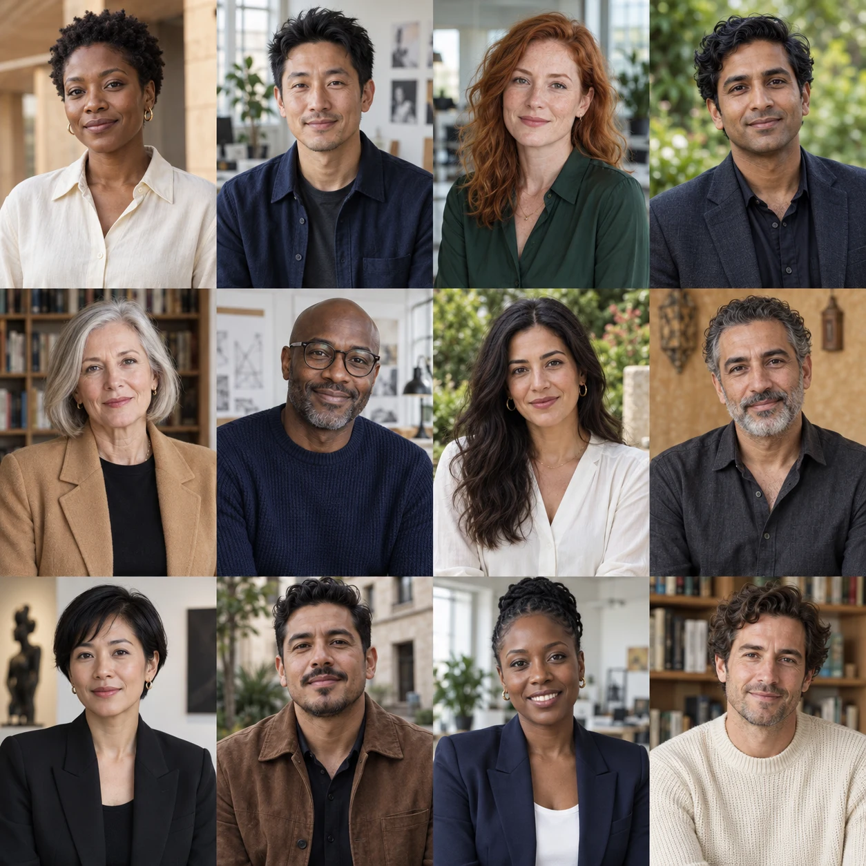 AI-generated professional headshot example 1 in a lifestyle setting
